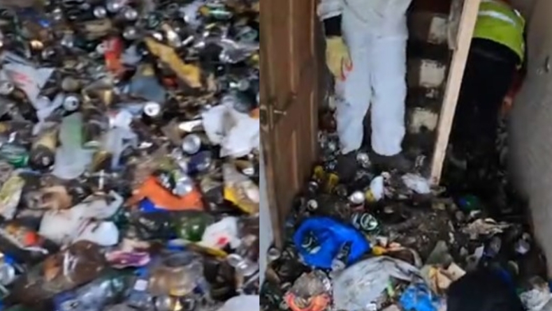 Το πιο βρόμικο σπίτι βρίσκεται στην Αγγλία: Είχε μέσα δέκα τόνους σκουπιδιών (vid)