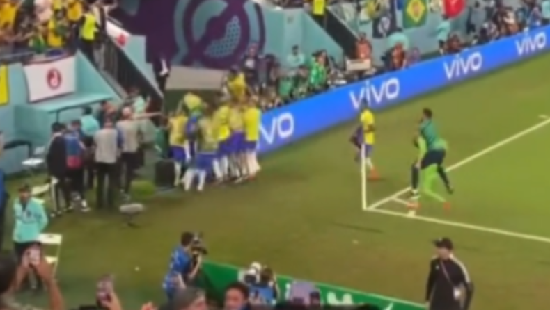 Μουντιάλ 2022, Βραζιλία: Ο Γουέβερτον κουβάλησε στην πλάτη τον τραυματία Ντανίλο για να πανηγυρίσουν μαζί το γκολ (vid)