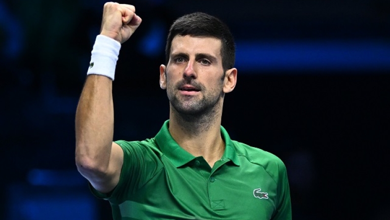 Τζόκοβιτς: Με άνεση στα ημιτελικά στο ATP Finals του Τορίνο