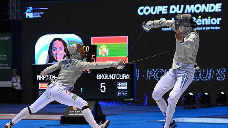 Γκουντούρα: Χάλκινο μετάλλιο στο Παγκόσμιο Κύπελλο σπάθης στο Αλγέρι