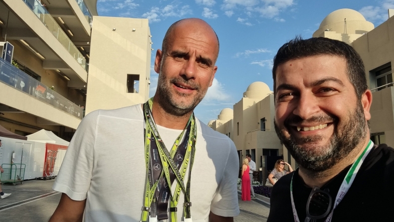 Formula 1: To Gazzetta συνάντησε τον Πεπ Γκουαρδιόλα στο Άμπου Ντάμπι