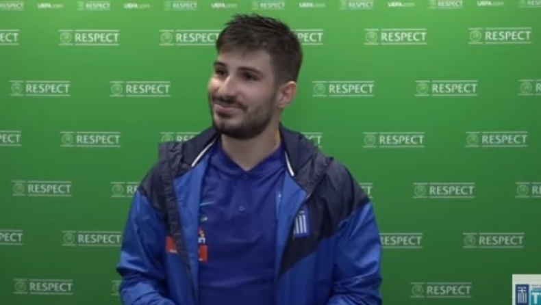 Φούντας: «Για την Εθνική πρέπει να τα δίνουμε όλα» (vid)