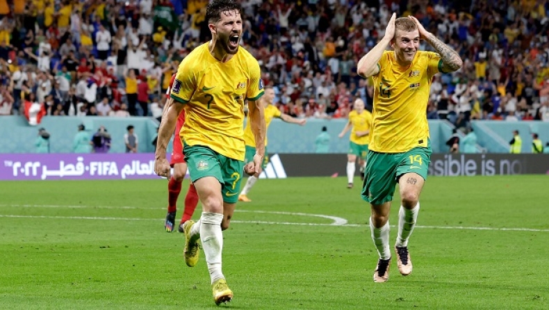 Μουντιάλ 2022, Αυστραλία – Δανία 1-0: Πέρασε στους «16» και βλέπει Μέσι ή Λεβαντόφσκι (vids)