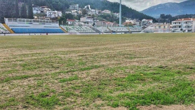 Λεβαδειακός: Εργασίες επισποράς στο Δημοτικό Στάδιο