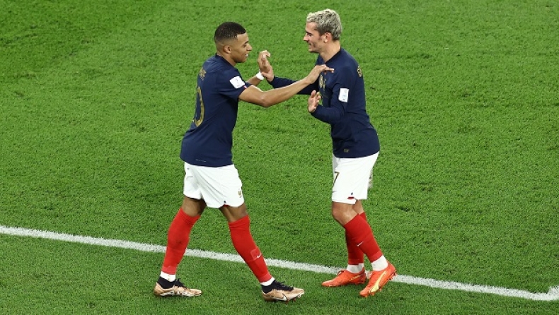 Μουντιάλ 2022, Γαλλία: Οι φοβεροί Μπαπέ και Γκριεζμάν έπιασαν τον Ζιντάν σε γκολ και ασίστ αντίστοιχα!
