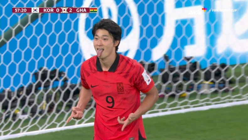 Μουντιάλ 2022, Νότια Κορέα - Γκάνα: Δύο κεφαλιές του Τσο σε τρία λεπτά, σοκ για τους Αφρικανούς και 2-2 (vid)