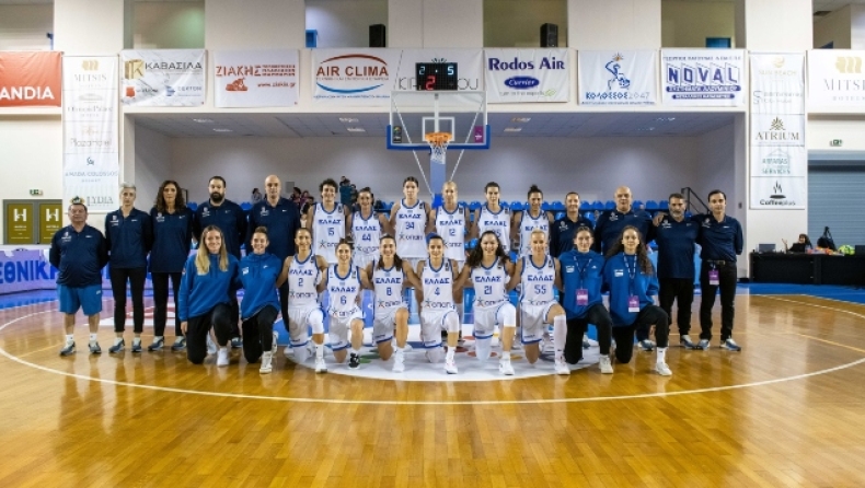 Eθνική Γυναικών: Η 12άδα για το ματς με Μεγάλη Βρετανία