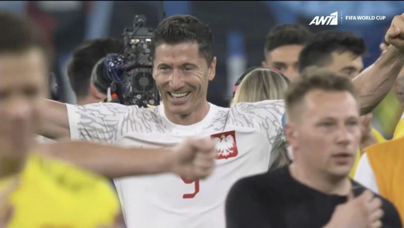 Μουντιάλ 2022, Πολωνία - Αργεντινή: Οι πανηγυρισμοί των Πολωνών στο γκολ της Σαουδικής Αραβίας (vid)