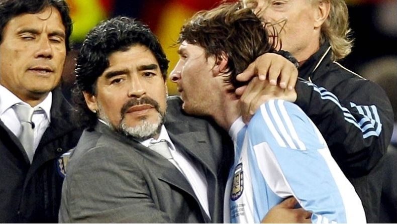 Μουντιάλ 2022, Αργεντινή: Το απίστευτο πανό με «Θεό» Ντιέγκο και... Αδάμ Μέσι
