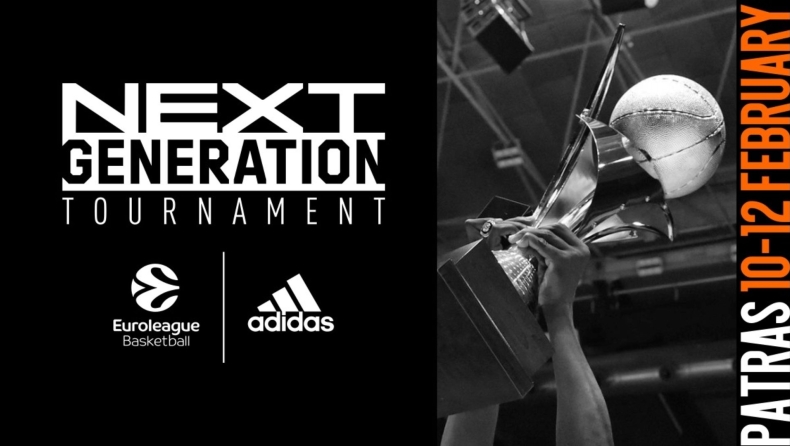 EuroLeague: Η Πάτρα και ο Προμηθέας υποδέχονται ξανά το Adidas Next Generation Tournament