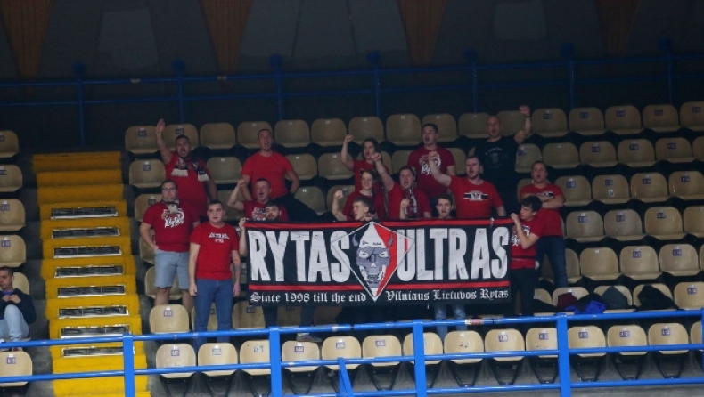 Περιστέρι - Ρίτας: Οι 25... ηρωικοί των Λιθουανών στις κερκίδες