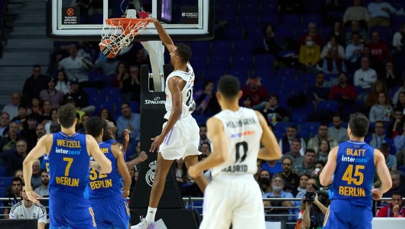 Ρεάλ - Άλμπα 90-72: Μονόλογος στο Wizink Center για τους Μαδριλένους 