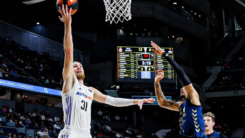 Ρεάλ - Μούρθια 93-57: Έβγαλε την... υποχρέωση και κοιτάζει «διπλή» εβδομάδα