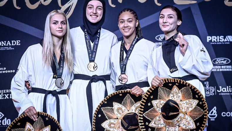 Τάε κβον ντο: Αργυρό μετάλλιο η Θένια Σαρβανάκη στο Παγκόσμιο πρωτάθλημα (vid)