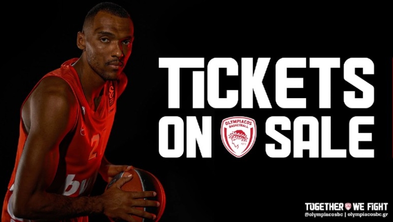 Ολυμπιακός: Σε κυκλοφορία τα εισιτήρια για την Παρτίζαν