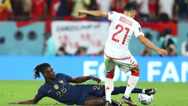 Μουντιάλ 2022, Τυνησία - Γαλλία 1-0: Γλυκόπικρη νίκη κόντρα στα δεύτερα των «Μπλε» (vid)