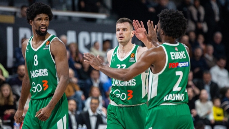 Βιλερμπάν - Ζαλγκίρις 76-93: Σκληρό... καρύδι οι Λιθουανοί 