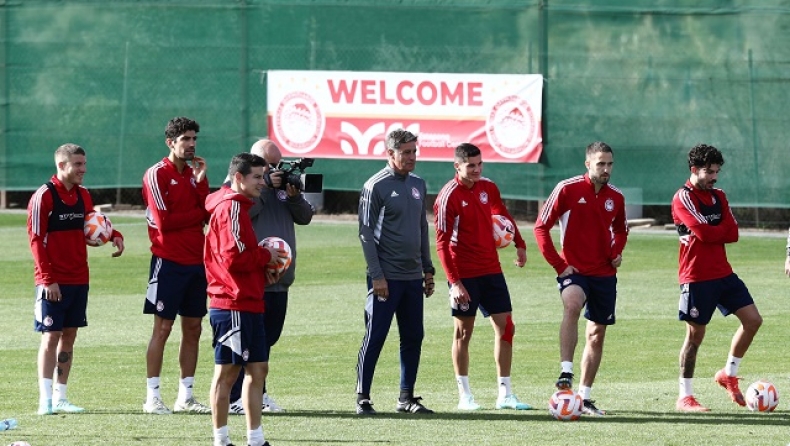 Ολυμπιακός: Με έμφαση στα τελειώματα συνεχίζεται η δουλειά στην Ισπανία