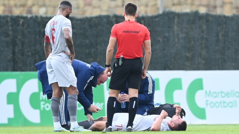 Ολυμπιακός: Τραυματίστηκε ο Ντόι και έγινε αλλαγή