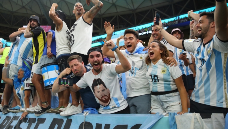 Μουντιάλ 2022: Ενθουσιασμένοι οι οπαδοί της Αργεντινής μετά τον αποκλεισμό της Βραζιλίας (vid)