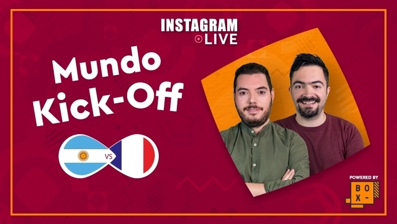 Mundo Kick-Off Instagram Live: Ο Λιονέλ Μέσι πρέπει να σηκώσει αυτό το τρόπαιο!