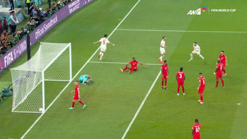 Μουντιάλ 2022, Καναδάς-Μαρόκο: Ο Αγκέρ ''χάλασε'' το δεύτερο γκολ του Εν Νεσίρι (vid)