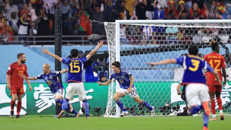 Μουντιάλ 2022, Ιαπωνία - Ισπανία 2-1: «Εκτέλεσε» και τη Φούρια Ρόχα αλλά πάνε... χέρι - χέρι στους «16»
