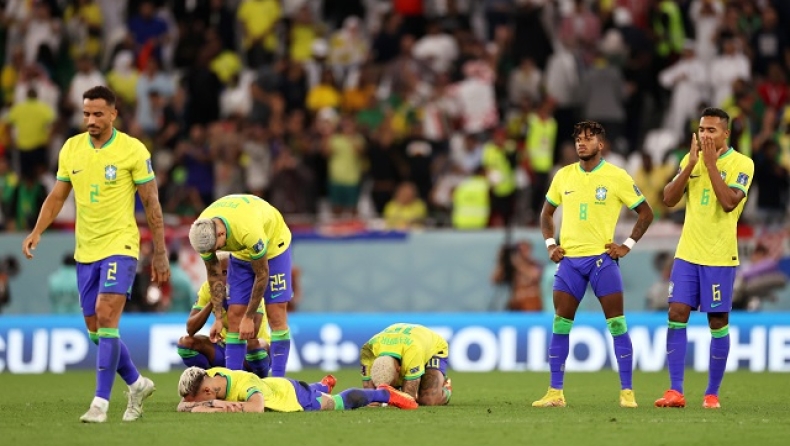 Μουντιάλ 2022, Βραζιλία: Η ευρωπαϊκή «κατάρα» σε νοκ-άουτ συνεχίζεται... (vids)