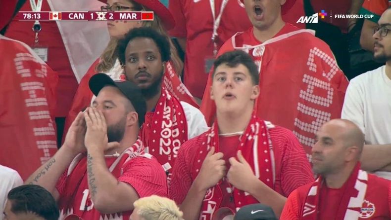 Μουντιάλ 2022: Οπαδός του Καναδά είχε ελληνικό τατουάζ από το Google Translate (vid)