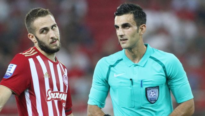 Super League: Ο Κουμπαράκης στο ΠΑΣ Γιάννινα-Ολυμπιακός, ο Παπαδόπουλος στο Ιωνικός-Παναθηναϊκός