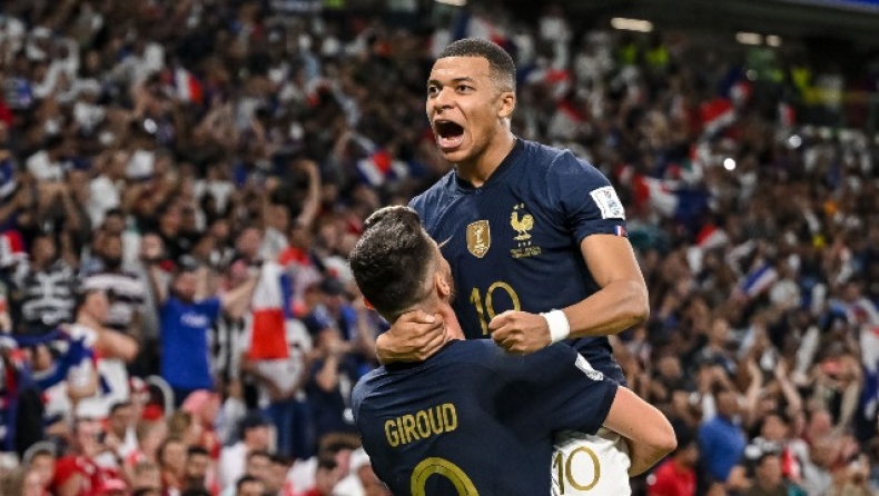 Μουντιάλ 2022, Γαλλία - Πολωνία 3-1: Μαγικός Μπαπέ και ιστορικός Ζιρού έστειλαν τους Μπλε στους «8» (vid)