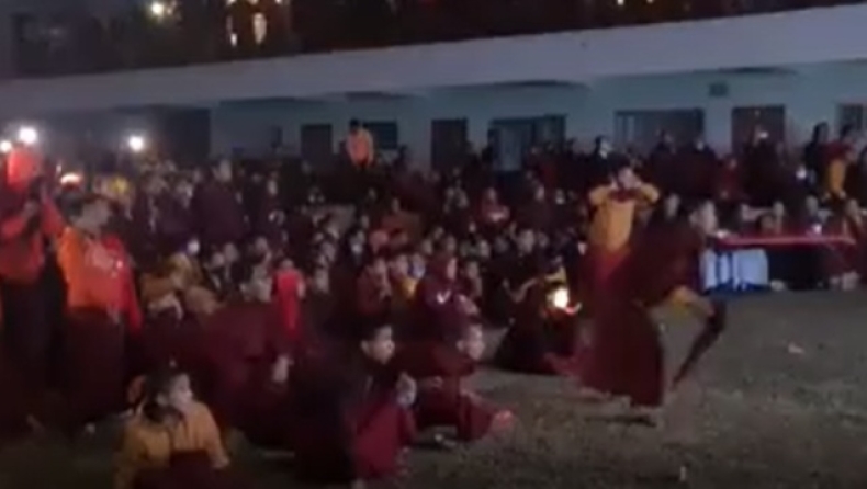 Μουντιάλ 2022, Αργεντινή: Θιβετιανοί μοναχοί πανηγυρίζουν σαν τρελοί το πέναλτι τίτλου
