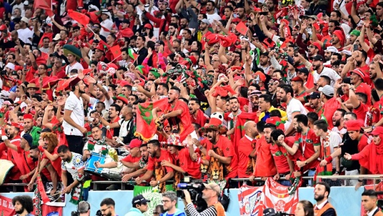 Μουντιάλ 2022, Γαλλία - Μαρόκο: Δυναμικό παρών από 55.000 Μαροκινούς οπαδούς στο «Al Bayt Stadium»