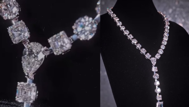 Το νέο κολιέ του Drake έχει 42 διαμάντια, όσες και οι προτάσεις γάμου που έχει κάνει (vid)