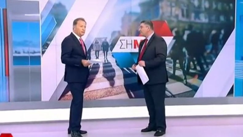 Δημήτρης Οικονόμου: «Δέκα αυτοκίνητα έχει το πάρκινγκ του ΣΚΑΪ, τα 9 είναι του Αλαφούζου» (vid) 