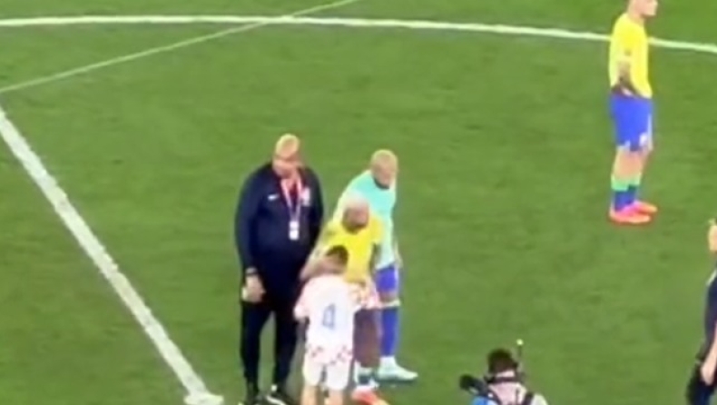 Μουντιάλ 2022, Κροατία - Βραζιλία: Ο γιος του Πέρισιτς πήγε να παρηγορήσει τον Νεϊμάρ την ώρα που έκλαιγε (vid)