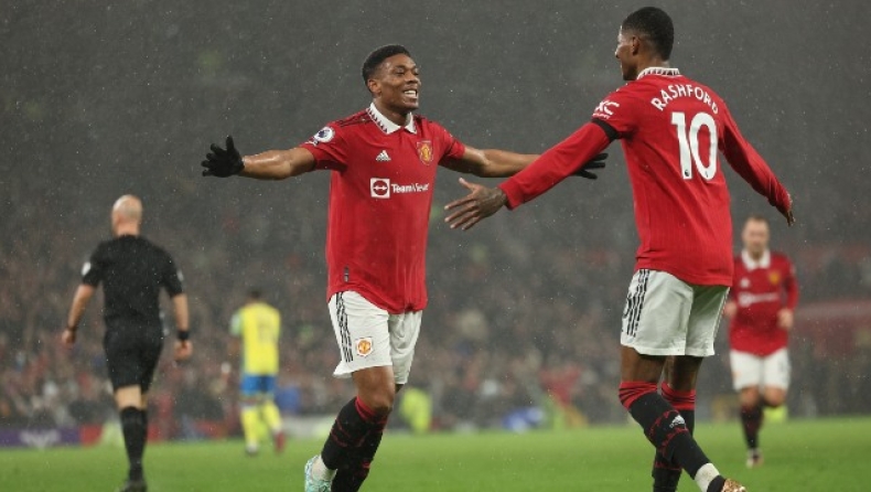 Μάντσεστερ Γιουνάιτεντ - Νότιγχαμ Φόρεστ 3-0: Ο Ράσφορντ «καθάρισε» και μείωσε την απόσταση από την τετράδα στον... πόντο (vids)