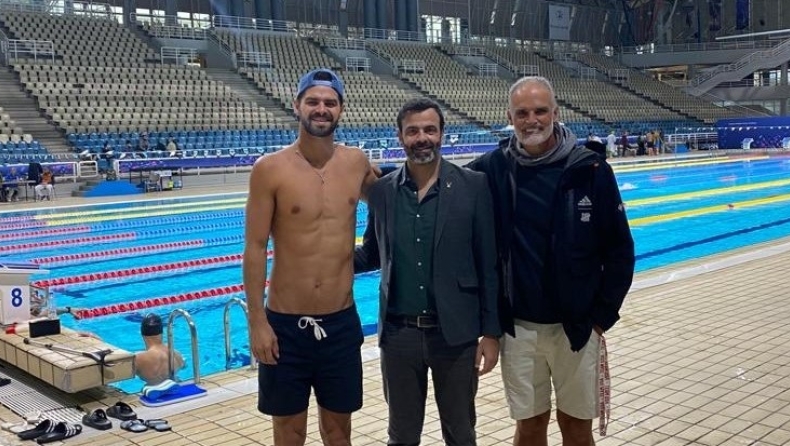 Κολύμβηση: Προετοιμασία και αγώνες στο ΟΑΚΑ για τον χρυσό Ολυμπιονίκη Μάικλ Άντριου 