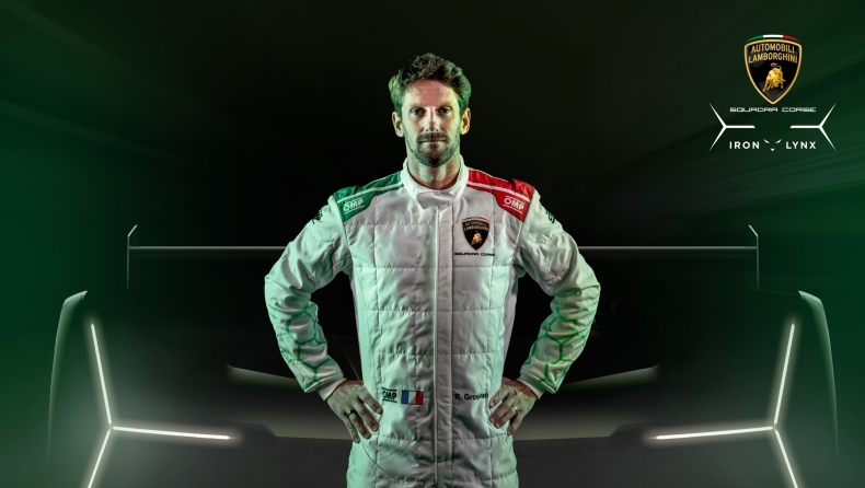 Ρομέν Γκροζάν: Έγινε εργοστασιακός οδηγός της Lamborghini!