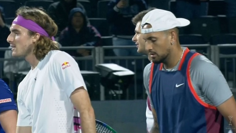 Τσιτσιπάς και Κύργιος επανενώθηκαν, αλλά έχασαν στο Ριάντ