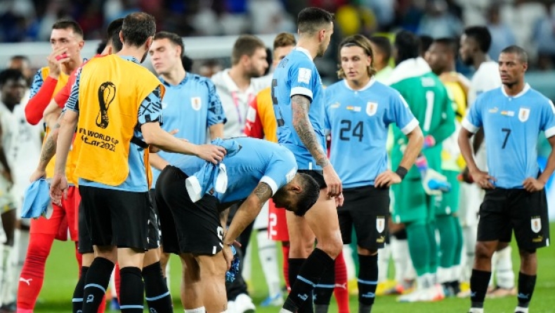 Μουντιάλ 2022: Τα highlights της «πικρής» νίκης της Ουρουγουάης απέναντι στην Γκάνα με 2-0 (vid)