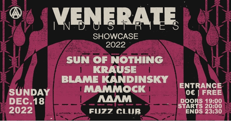 Η Venerate Industries στο Fuzz Club για ένα showcase live σόου