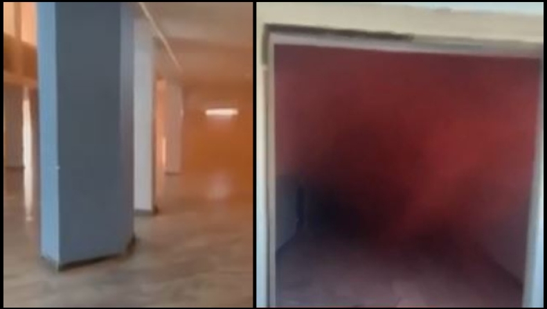 Χαμός σε ΕΠΑΛ: Μαθητές πέταξαν καπνογόνο στο γραφείο των καθηγητών, κυνήγησαν εκπαιδευτικό (vid)