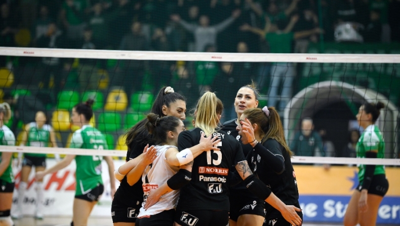 Παναθηναϊκός – ΠΑΟΚ 2-3: Επική ανατροπή οι «ασπρόμαυρες»