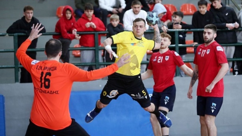 Άνετο πέρασμα η ΑΕΚ από τα Βριλήσσια για τη Handball Premier