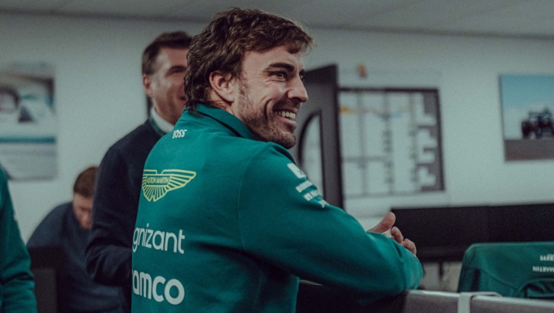 Formula 1: Η πρώτη ημέρα του Αλόνσο στα πράσινα (vid)