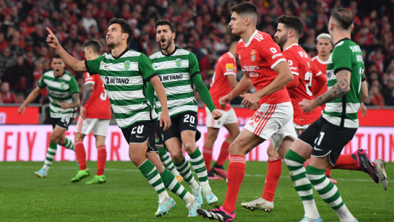 Μπενφίκα - Σπόρτινγκ 2-2: Ματσάρα και... μοιρασιά στο ντέρμπι της Λισαβόνας (vid)