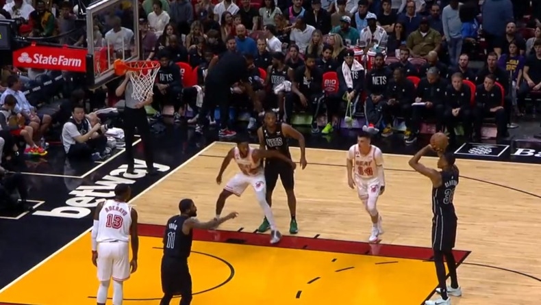 Κλάξτον: Εκτέλεσε τη χειρότερη βολή τη φετινή σεζόν στο ΝΒΑ (vid)