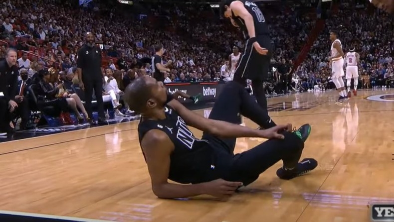 Ντουράντ: Εκτός δράσης για τουλάχιστον δυο εβδομάδες