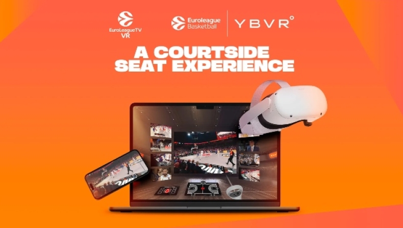 Euroleague: Aπόλαυση στα ματς με τεχνολογία virtual reality
